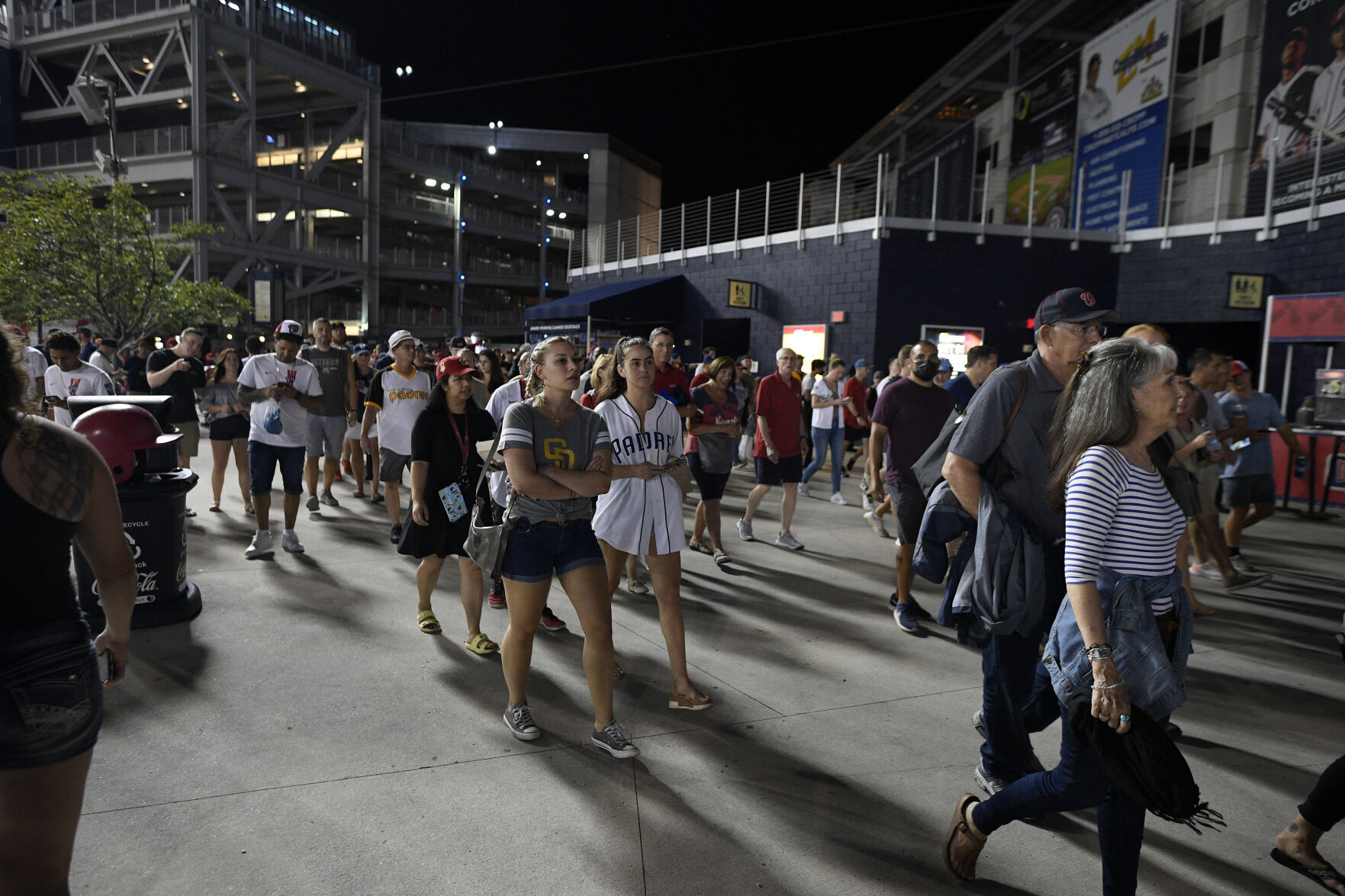 Padres Nationals Baseball